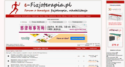 Desktop Screenshot of e-fizjoterapia.pl